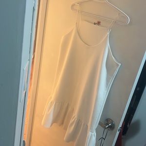 White flared Zara dress